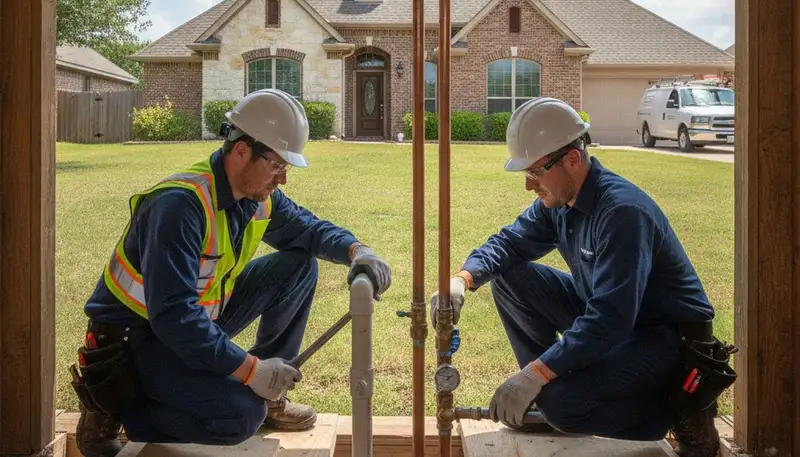 Fort Worth, TX plumber providing emergency plumbing repair services for homes and businesses