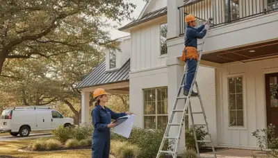 Fort Worth, TX plumber repairing a residential pipe for emergency plumbing service