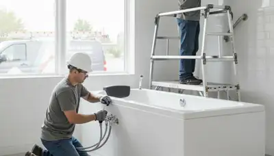 Walk in tub installation for Fort Worth, TX homes by a local plumbing repair expert